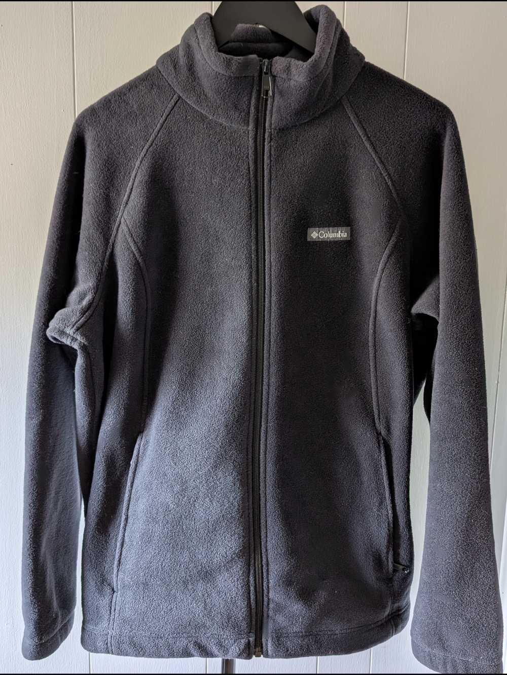 Women's Columbia Black Full-Zip Fleece Jacket